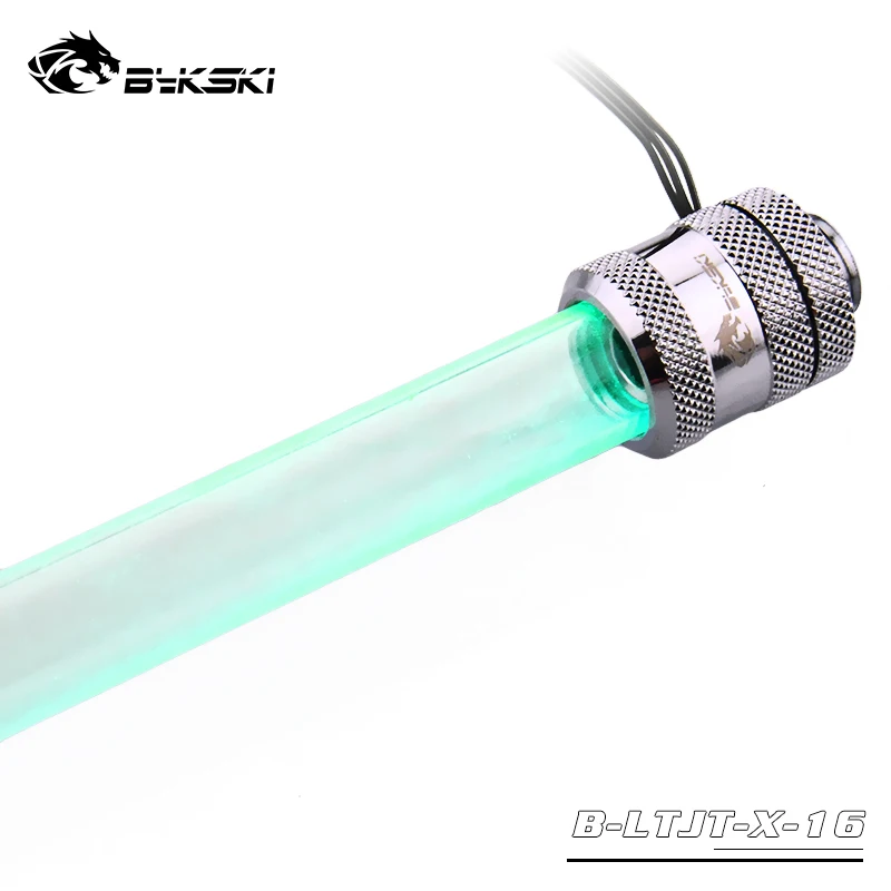 BYKSKI 2 шт./лот OD16mm+ ID12mm фитинг для жесткой трубки/RBW светильник ручной Компрессионный фитинг/RGB A-RGB/Только Совместимые акриловые трубки