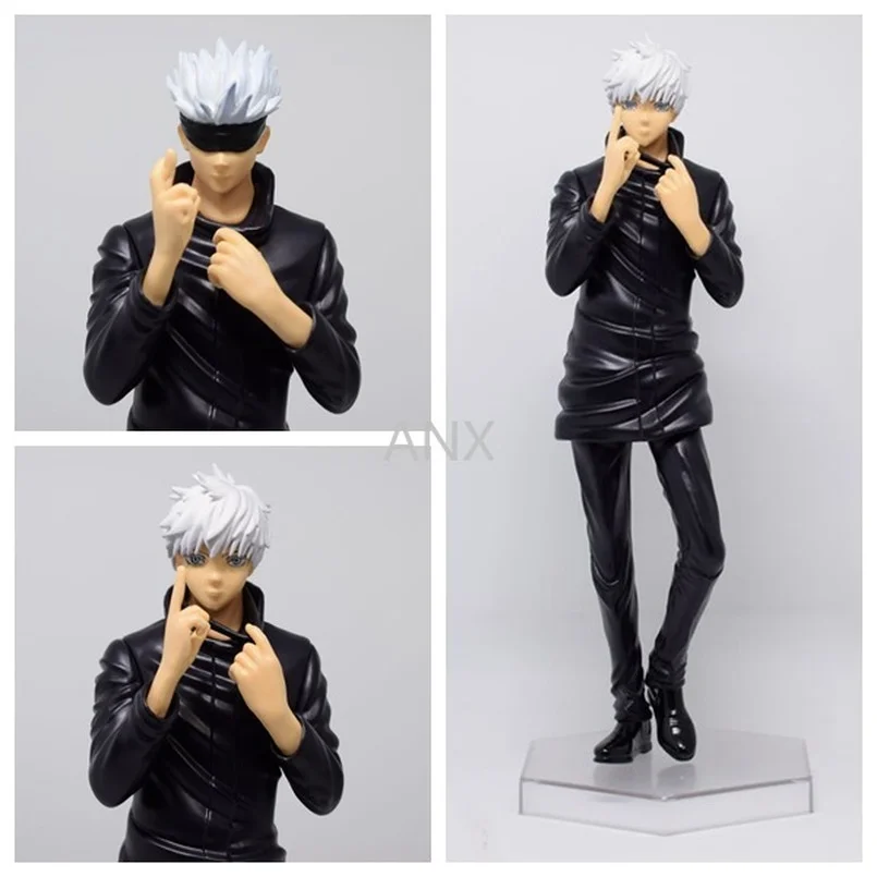 

21cm Anime Figurine Gojo Satoru Figure Jujutsu Kaisen Figure PVC Action Figure Collection Gojo Satoru Cup noodles Toys kid gift