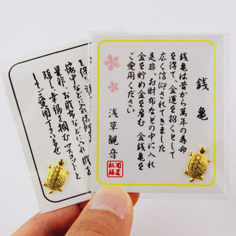 

10Pcs Feng Shui Golden Money Turtle Japanese Lucky Tortoise Guarding Praying for Fortune Home Fortune Wealth Lucky Gift