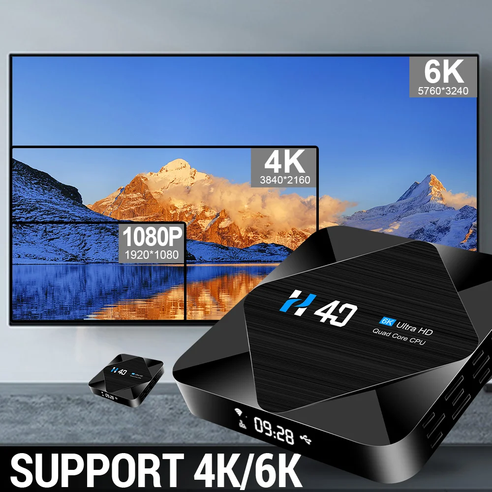 HONGTOP tv box android 10 youtube netflix 6K HD 1080P медиаплеер google store 2 4G & 5G WiFi 4 ГБ 32 64 ГБ|ТВ-приставки и