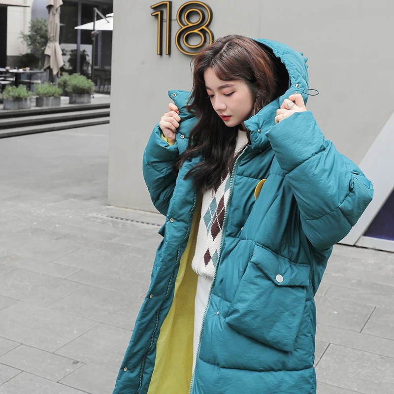 

TYJTJY Women Winter 2020 Coats New Korean Version Of Parka Women's Winter Jacket Plus Size Cotton Loose Winter Women's Jacket