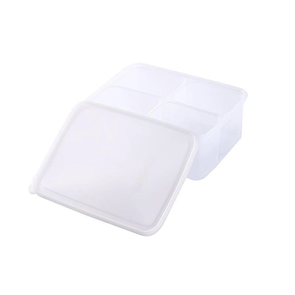 

Large Capatity Plastic Refrigerator Food Fresh Keeping Box Organizer Fruit Vegetable Kitchen Storage Containers with Lid