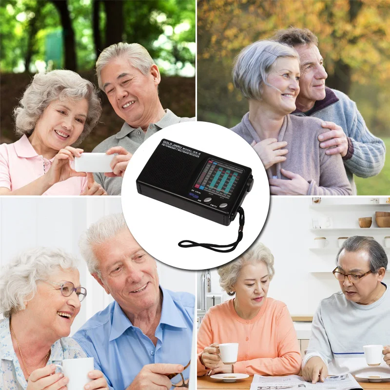 Новый мини Полный диапазон стерео радио телескопическая гарнитура моно канал