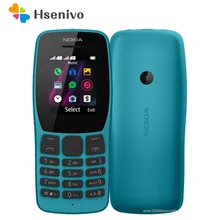 Nokia 110 （2019）Refurbished-original 110  1.77 unlocked dual sim card Good Quality Mobile Phone one year warranty refurbished