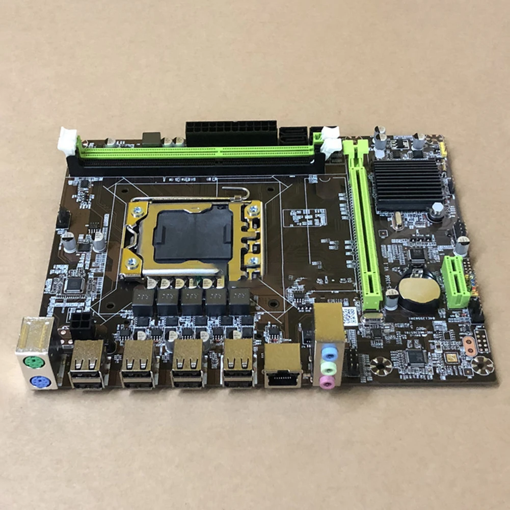 X79-1356 Motherboard Set 8G Dual Channel Mainboard for Intel Desktop Supports E5-2430 CPU ECC DDR3 Memory PCI Express 16X | Компьютеры и