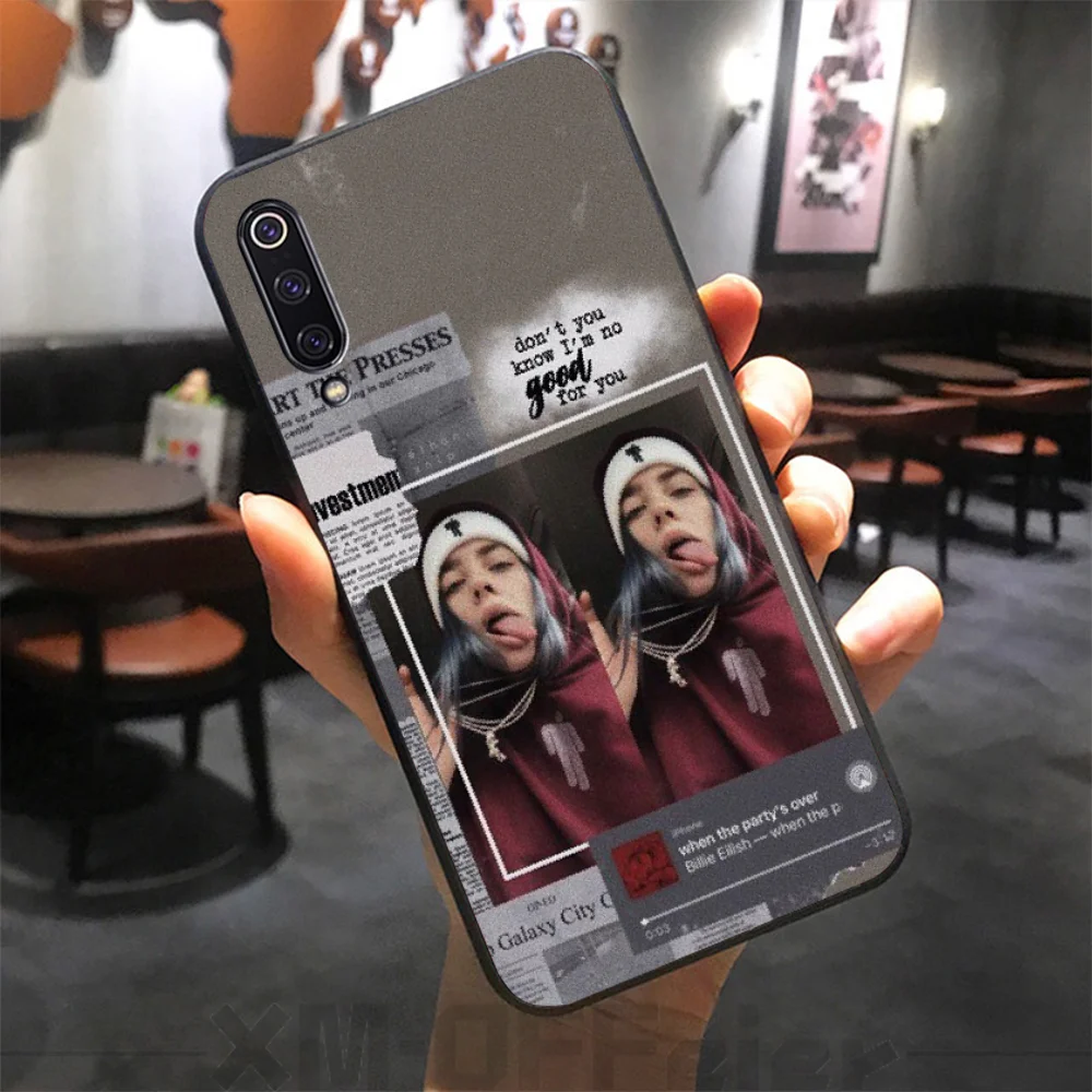 Новый черный чехол для мобильного телефона BaweiTE Music Text building Xiaomi 8 9 se 5X Redmi 6pro 6A 4X 7 5plus