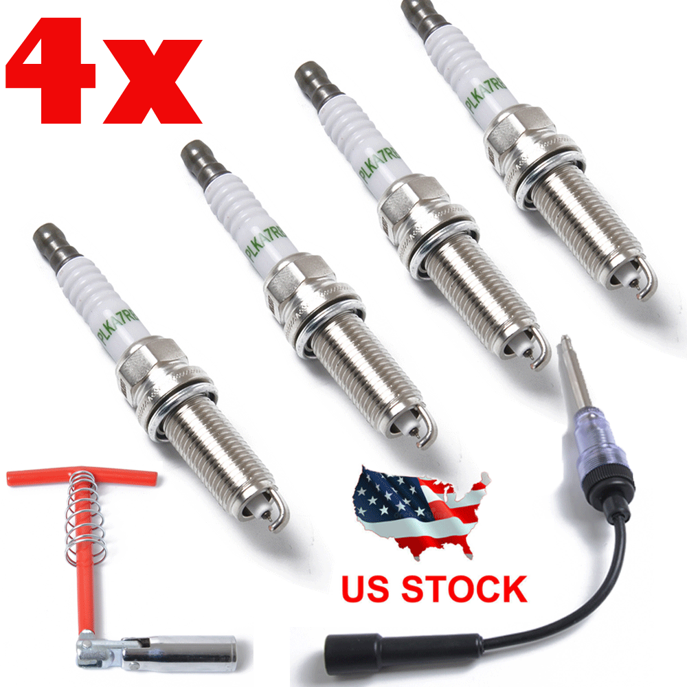 4x NGK DILKAR6A-11 22401-JA01B Свеча зажигания с инструмент удаления и установки для Nissan Altima Rogue Sentra
