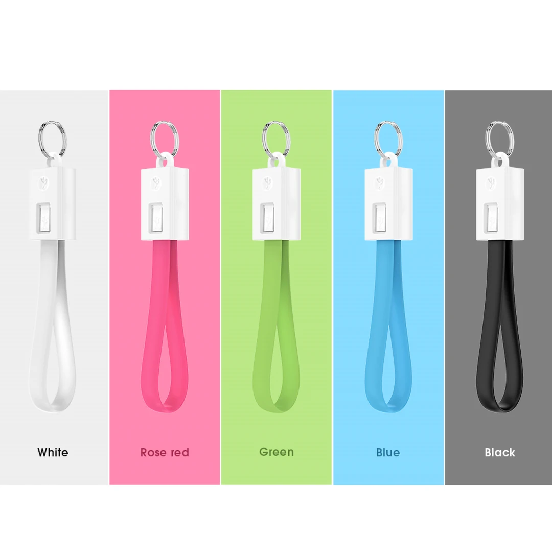 Шнур USB кабель для Iphone type C Micro USB C кабель для зарядки брелок многофункциональный Радужный кабель для синхронизации данных