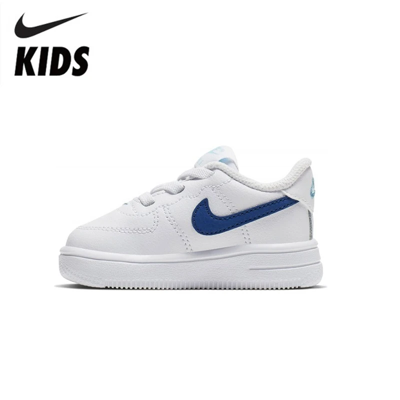 Nike Air Force 1 оригинальная детская обувь дышащая детская обувь для скейтбординга уличные спортивные кроссовки#905220-102