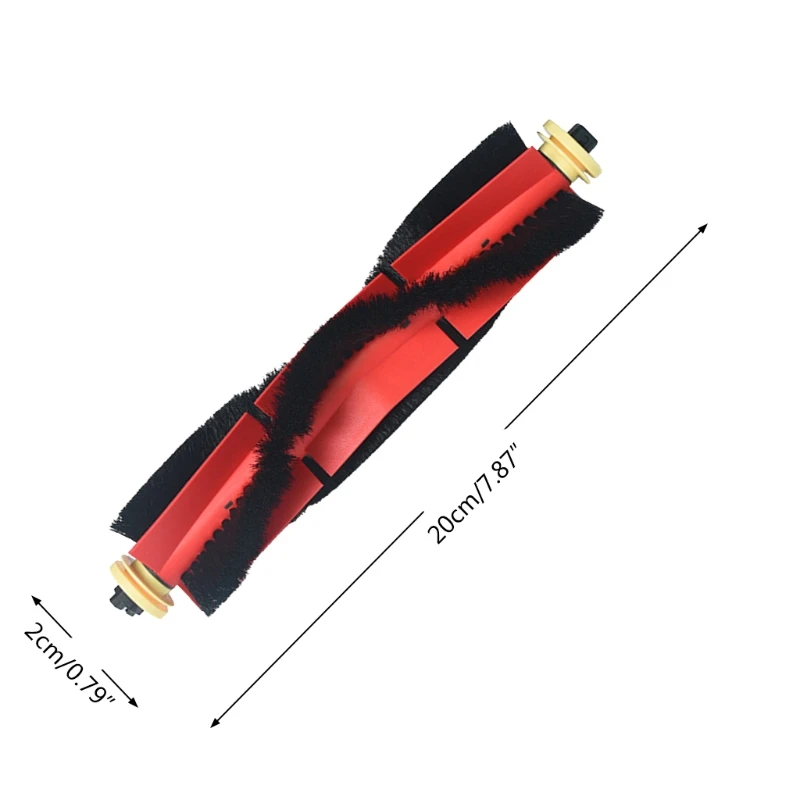 

Vacuum Cleaner Brushroll Cleaner Rolling Main Brush Bar Brushroll Roller Bar Spare Part Compatible with Mi Robot T4 T6