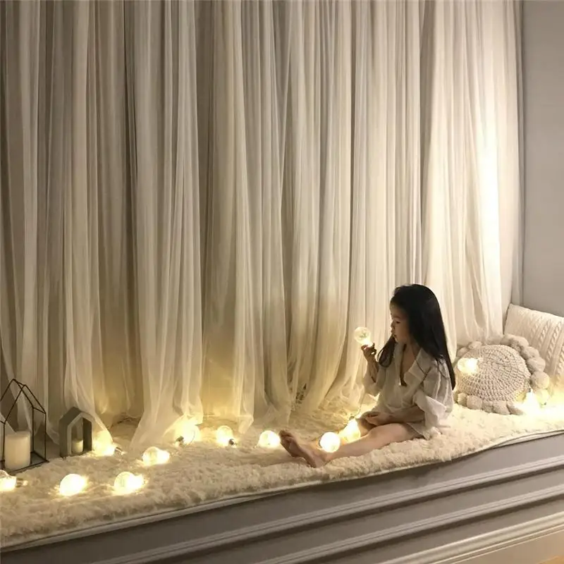 Европейская кухня Rideau Блэкаут Firanki Na Okno Gardinen салон Visillos De Rideaux Роскошные Cortinas для