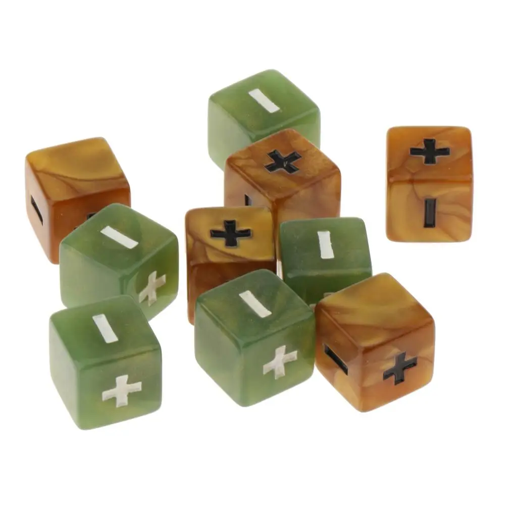 

10 Pack Math Operation Dices Addition & Subtraction Maths Game For Children Kids