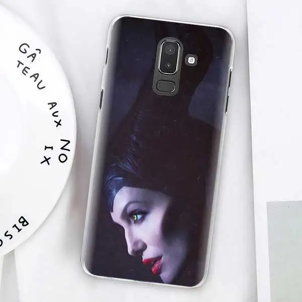 04 Чехлы Angelina Jolie Maleficent для samsung Galaxy J4 Plus J6 Plus J8 J3 J5 J7 J5 Prime жесткий чехол - Color: 04