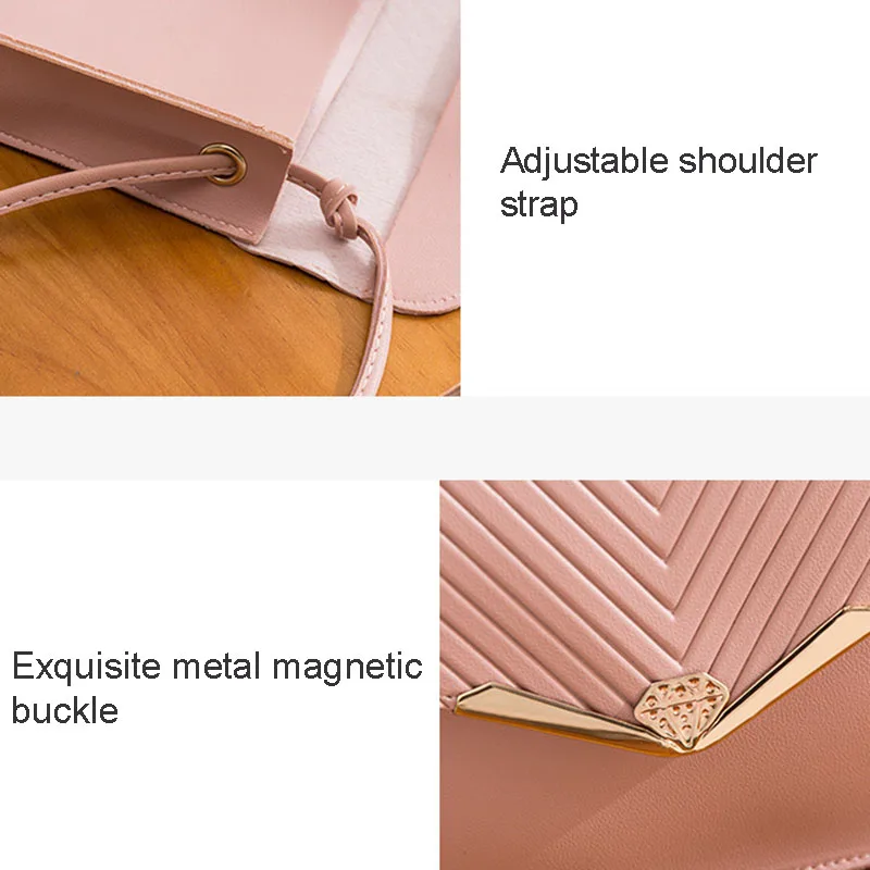 Модная простая маленькая квадратная сумка в британском стиле женская