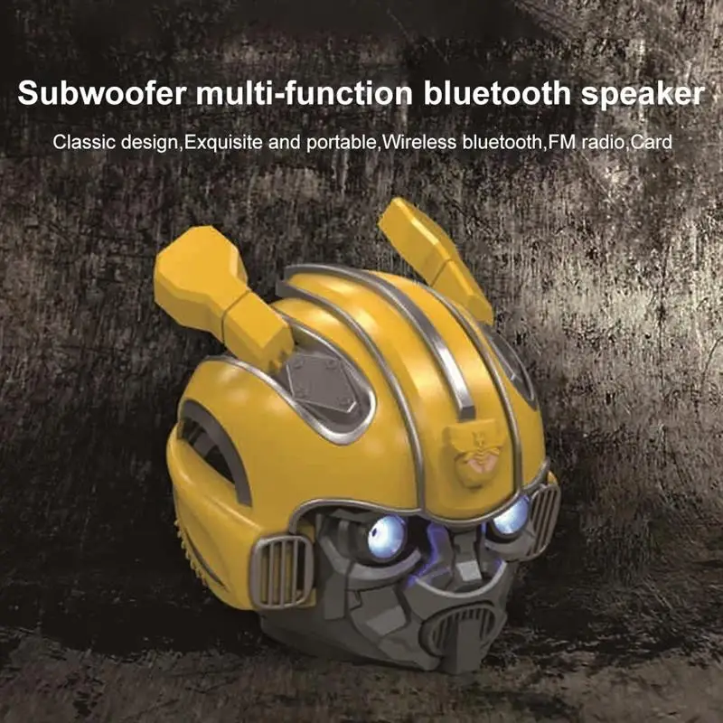 Персонажи фильма беспроводной шлем Bluetooth Колонка Мини Настольный динамик