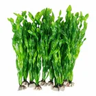 Искусственные водоросли для аквариума, пластиковые аквариумные украшения для растений 10 шт.