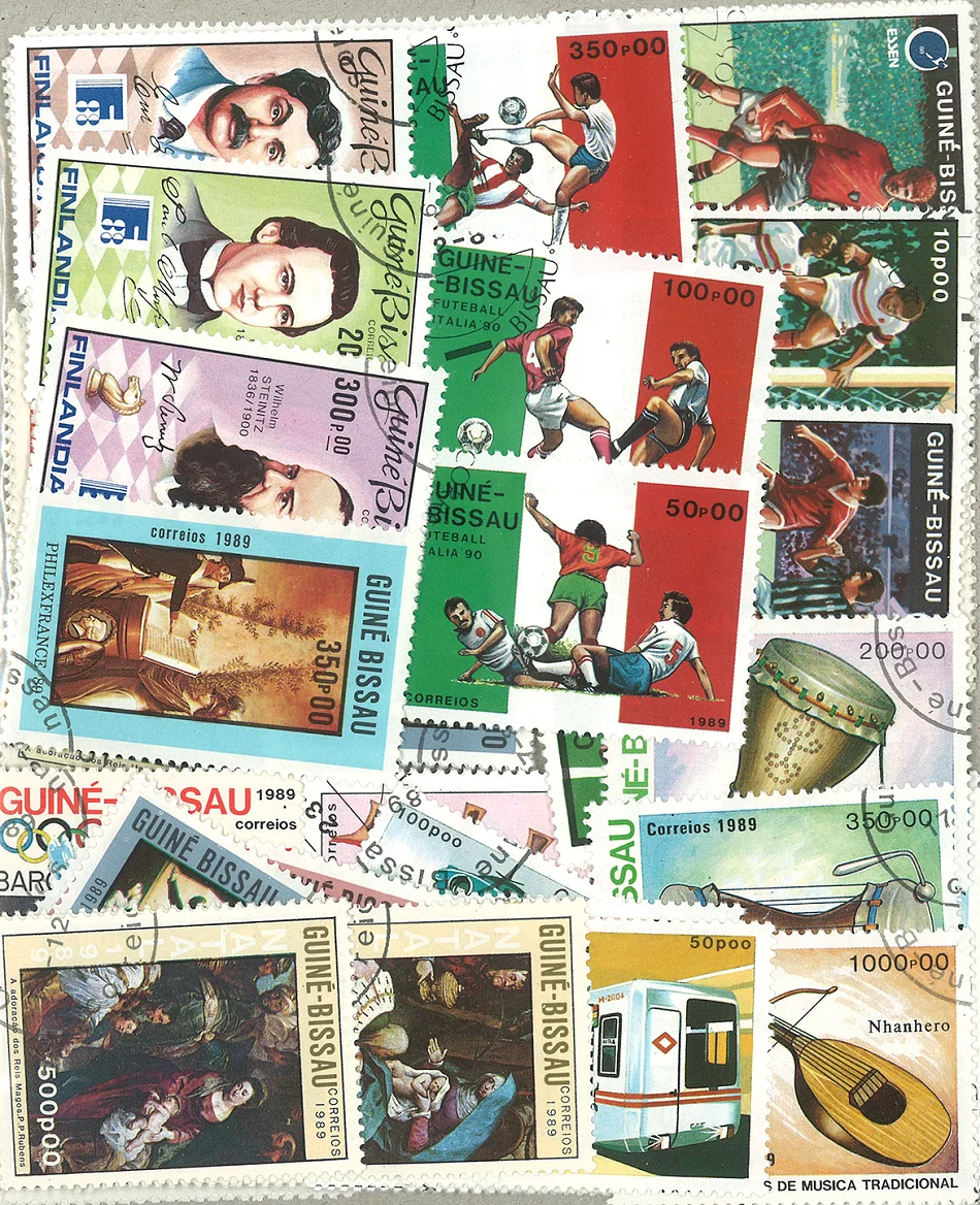 48 шт./лот африканские марки все разные без повторения почтовые для сбора|Штампы и