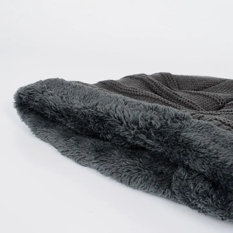 Зимние лыжные шапочки набор шарфов теплая вязаная мужская шапка ветрозащитные