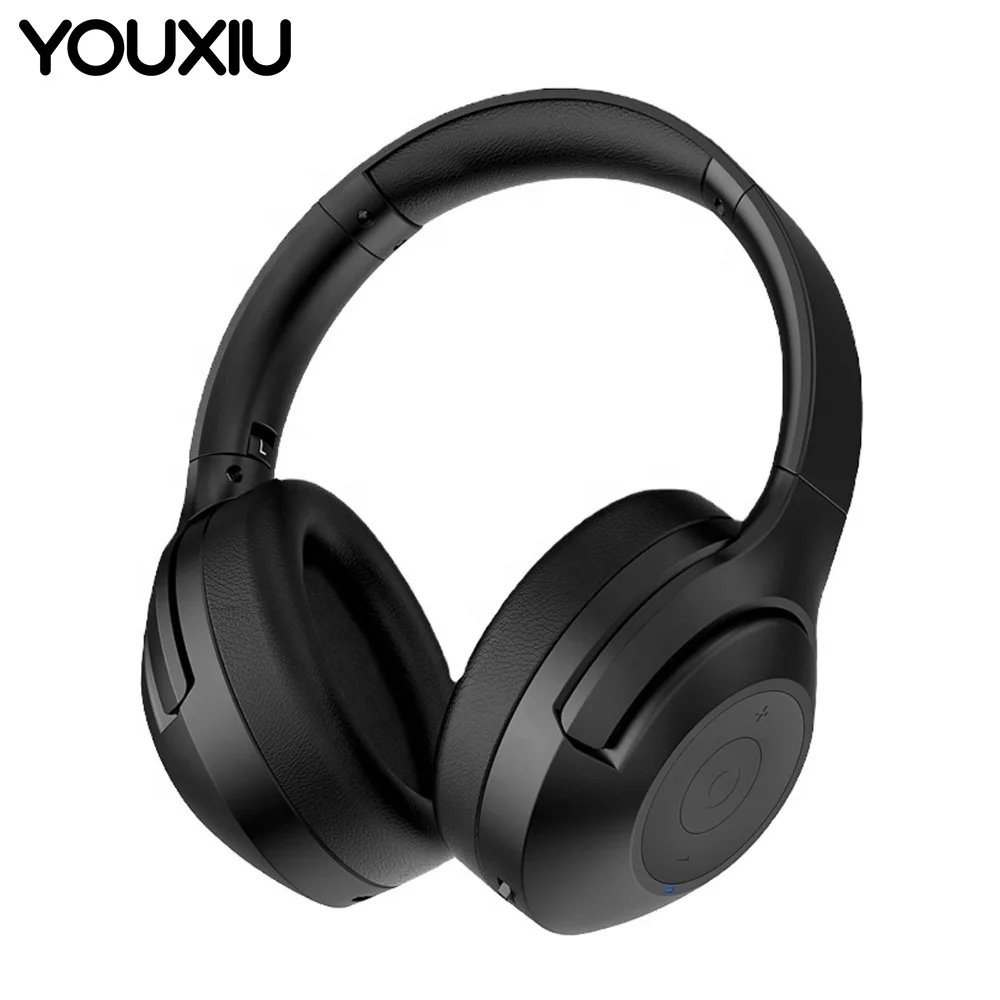 2021 New Arrival ANC Headphones Active Noise Cancelling Headset Stylish Design Stereo Bass Wireless Bluetooth Earphones