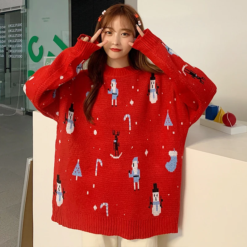 

2020 Autumn Winter Long Sleeve Sweaters High Waist Pullovers Tops