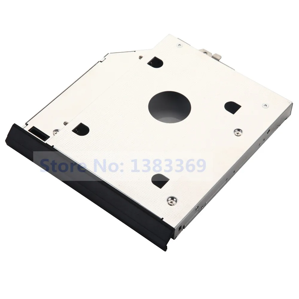 С лицевой панелью и держателем кронштейна 2 й HDD SSD SATA адаптер жесткого диска для HP