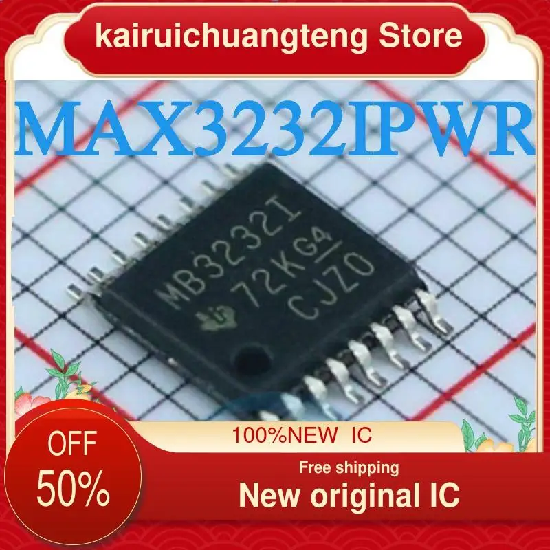 

(1 шт.) MB3232I MAX3232IPWR TSSOP16 RS-232 новый оригинальный IC