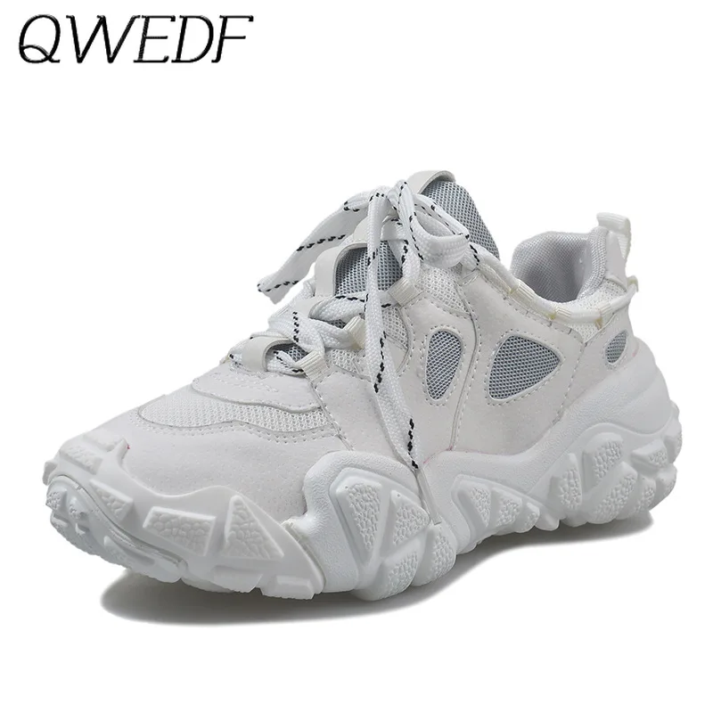 

2019 New Fashion Sneakers Women Shoes Mixed Color Lace-up Casual Shoes Women Sneakers Vulcanize Flats Female Shoes U7-90