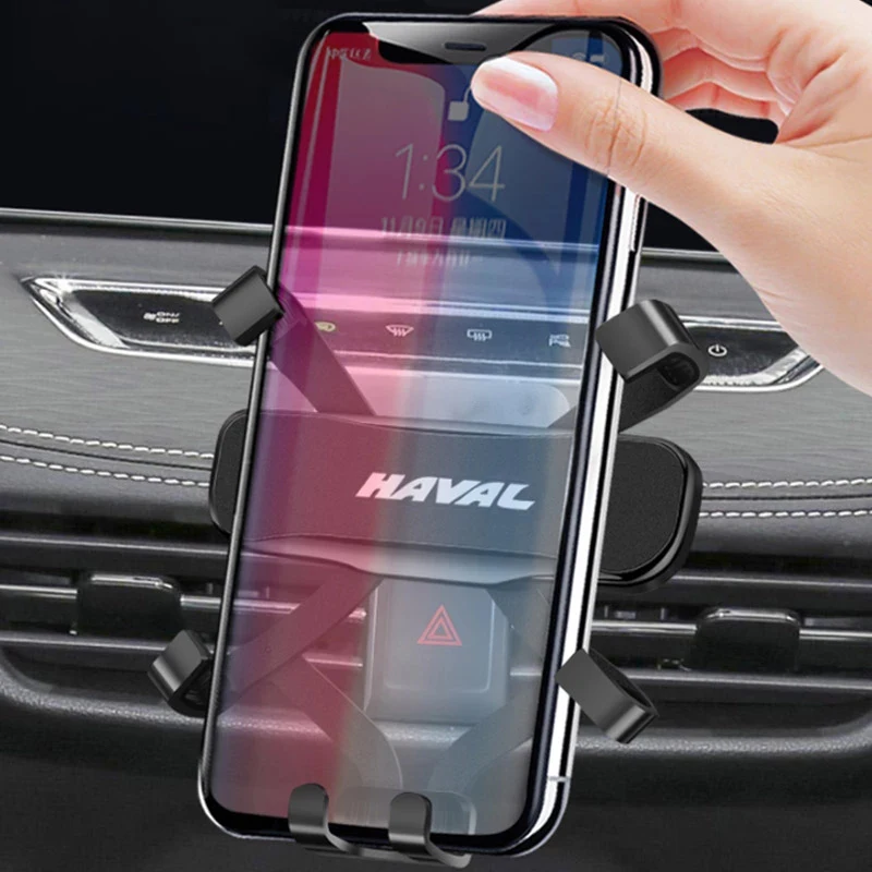 car air outlet mobile phone bracket decoration central control bracket navigation station for haval jolion 2021 interior parts free global shipping