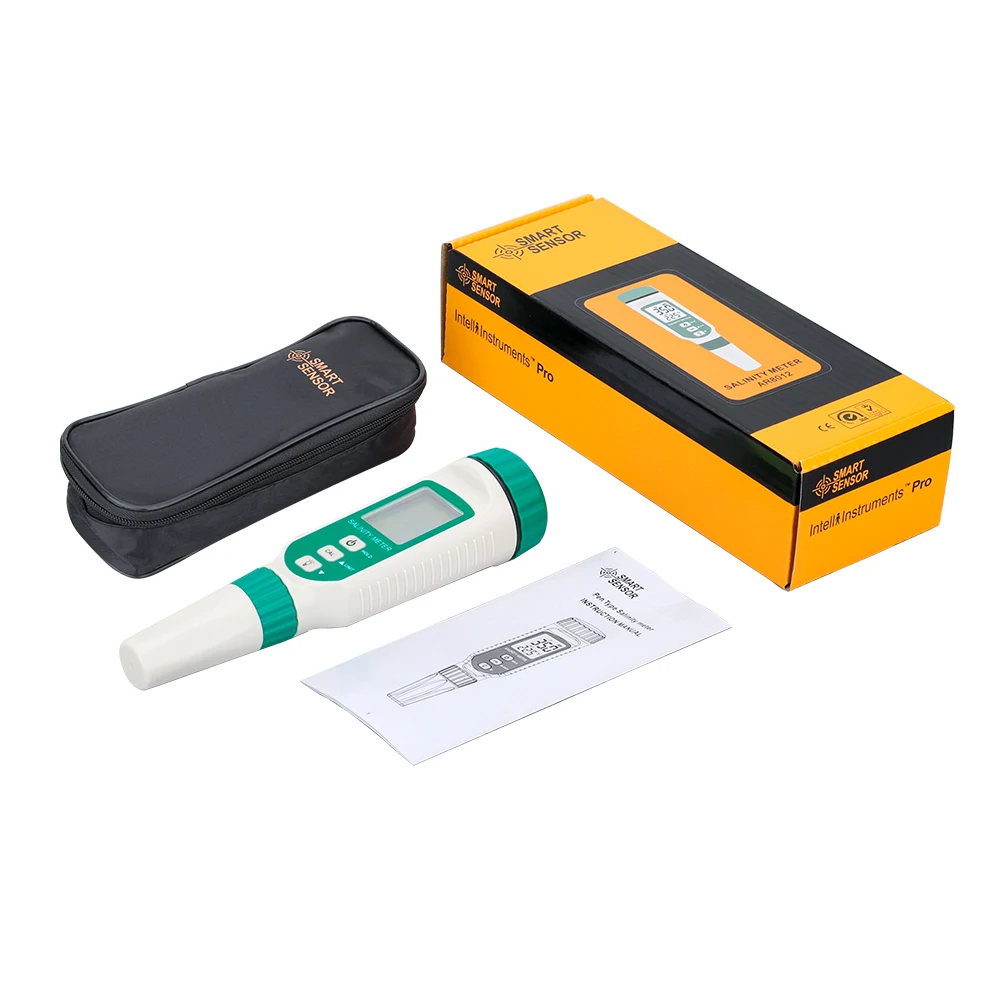 Профессиональный измеритель солености солемер для морской воды Еда солевой