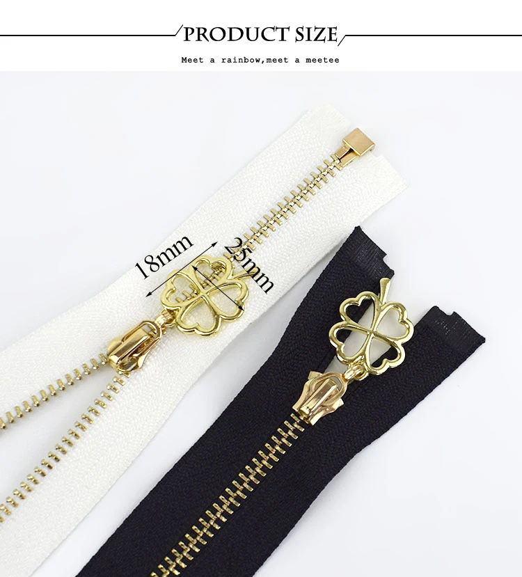 Meetee 2 шт 40-70 см 3# Металлические молнии Open-End Авто замок золотая молния DIY сумки кошелек Декор одежды молния Швейные аксессуары ZA039