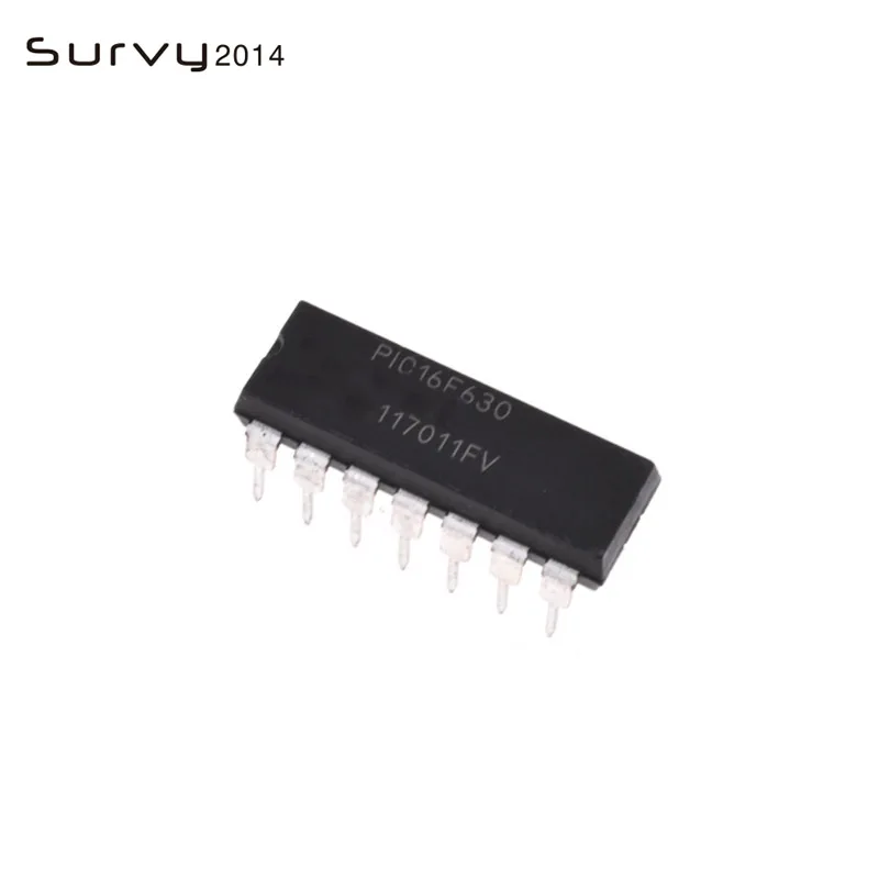 5 шт./лот PIC16F630 I/P DIP14 I DIP 14 16F630 новая и оригинальная IC diy electronics|Интегральные схемы| |
