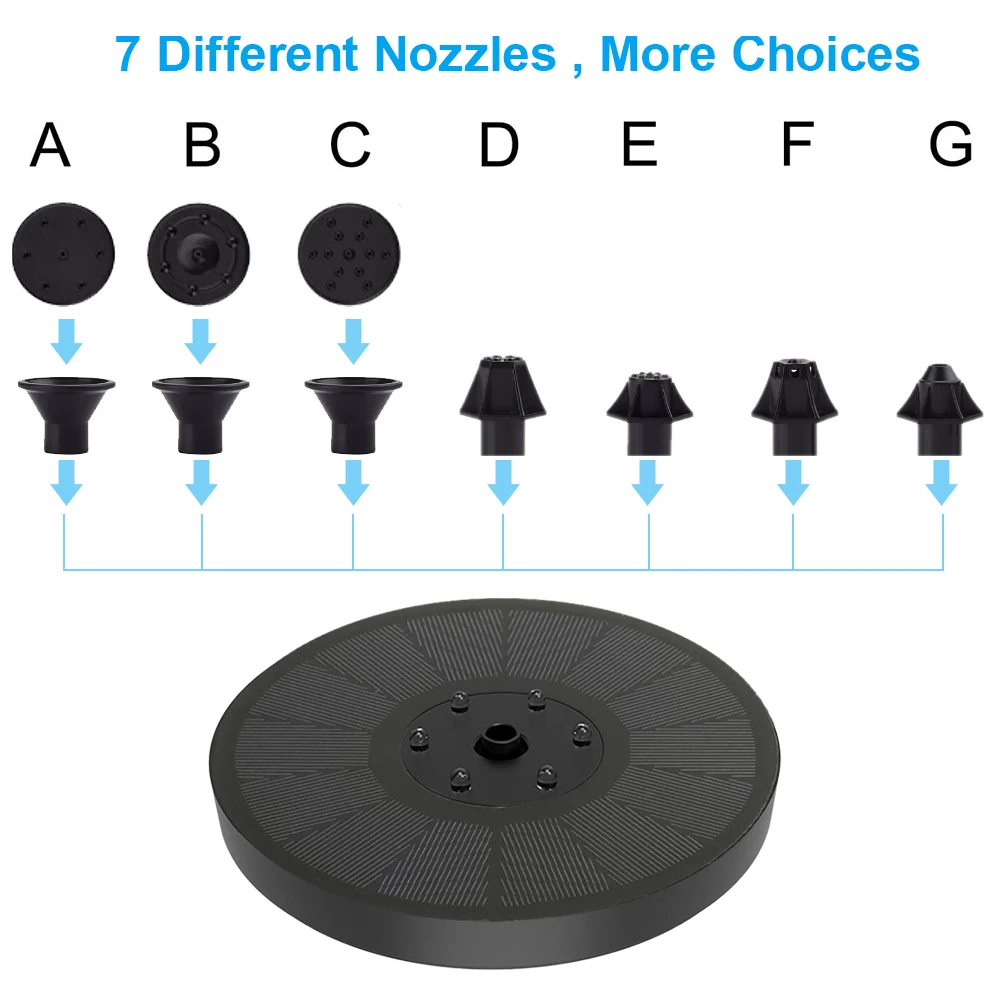 Плавающие солнечные фонари для водяных фонтанов садовый водопад фонтан пруд с