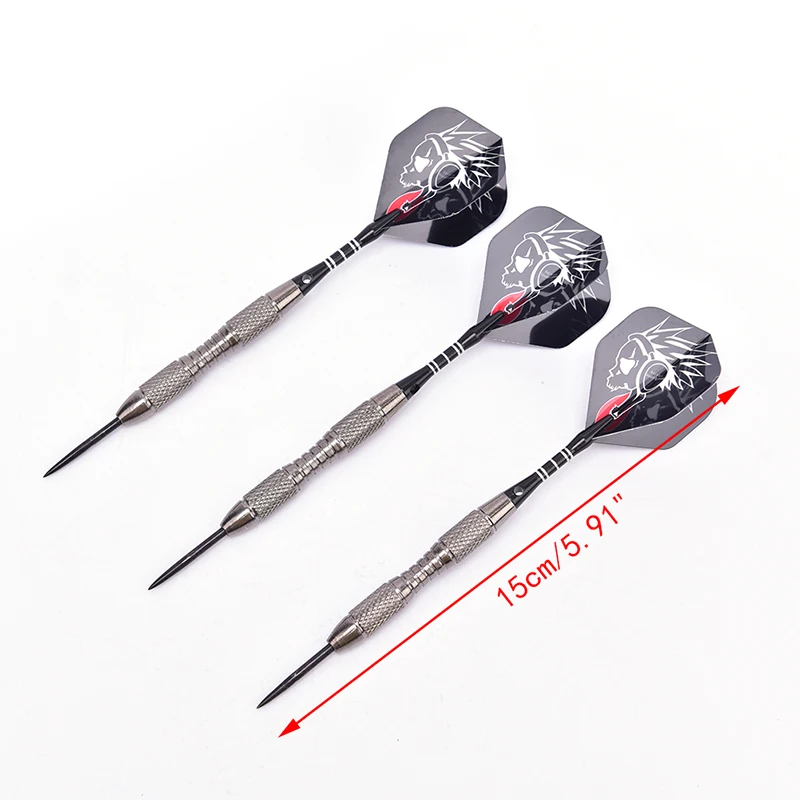 

3pcs/lot 22g Steel Tips Darts Shafts Nice Flight Harrow Point Wing Needle Barrel Tungsten Steel Needle Tip Darts
