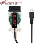 Инструмент Диагностический ELS27 FORScan V2.3.8 ELS Green PCB PIC24HJ128GP + FTDI Mircochip Car OBD2 ELM327  J2534 Pss-Thru для FO RD  Ma-zda