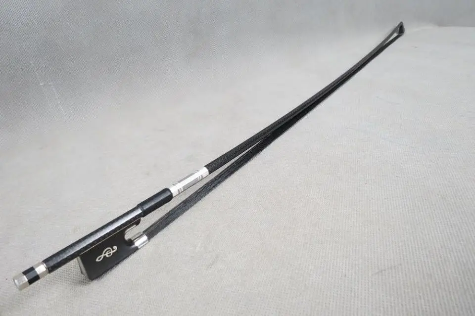 1 шт. прочный профессиональный бант для скрипки из черного углеродного волокна 4/4