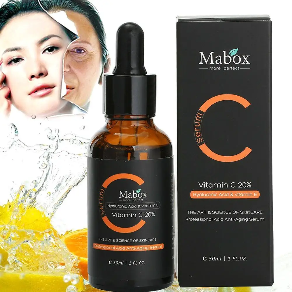 

Hyaluronic Acid Collagen Vitamin C Antioxidant Repair Wrinkles Acne Anti-aging Reduce 30ml Scars Lines Fine Repair N5J2