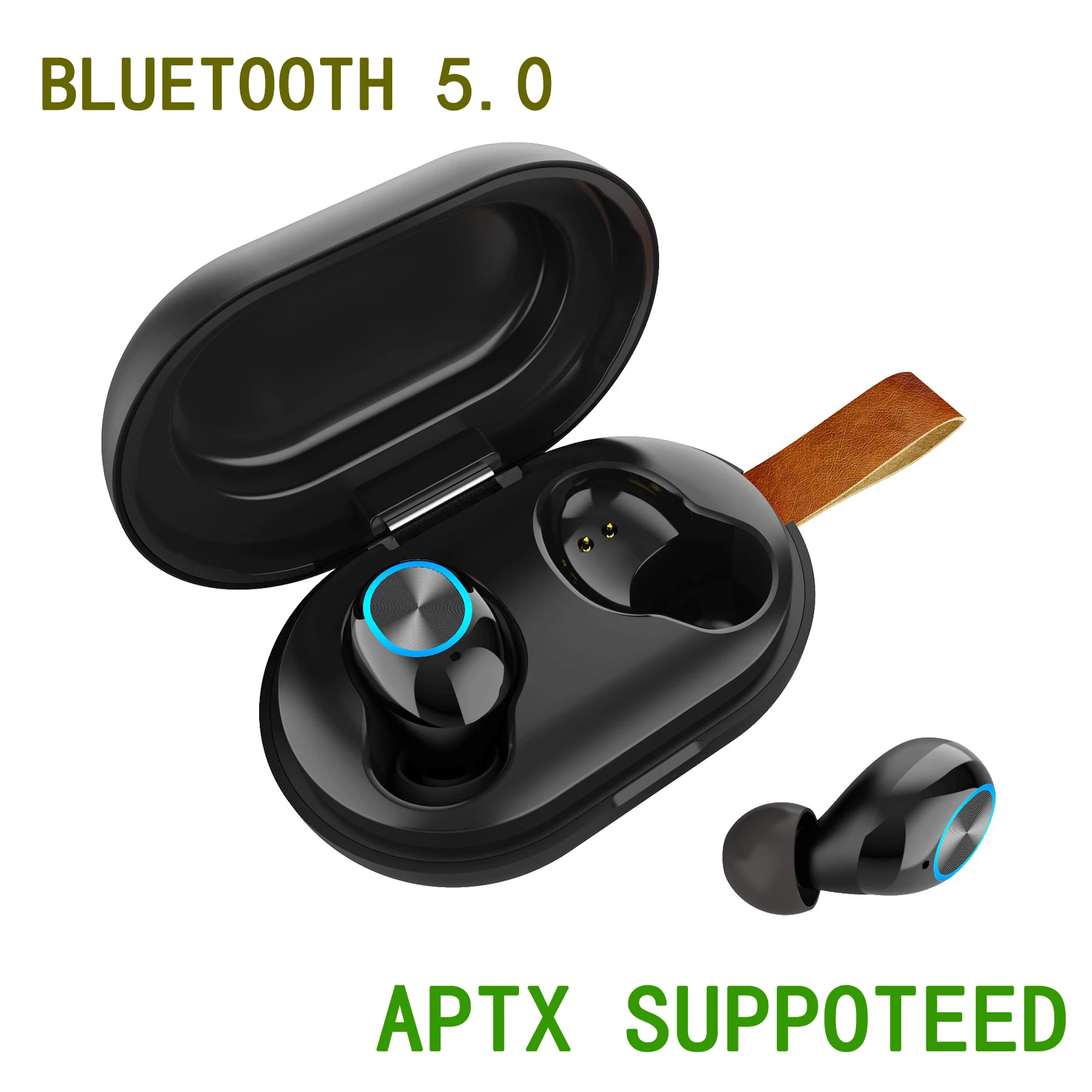 TWS наушники с поддержкой Bluetooth 5 0 и зарядным футляром|Наушники гарнитуры| |