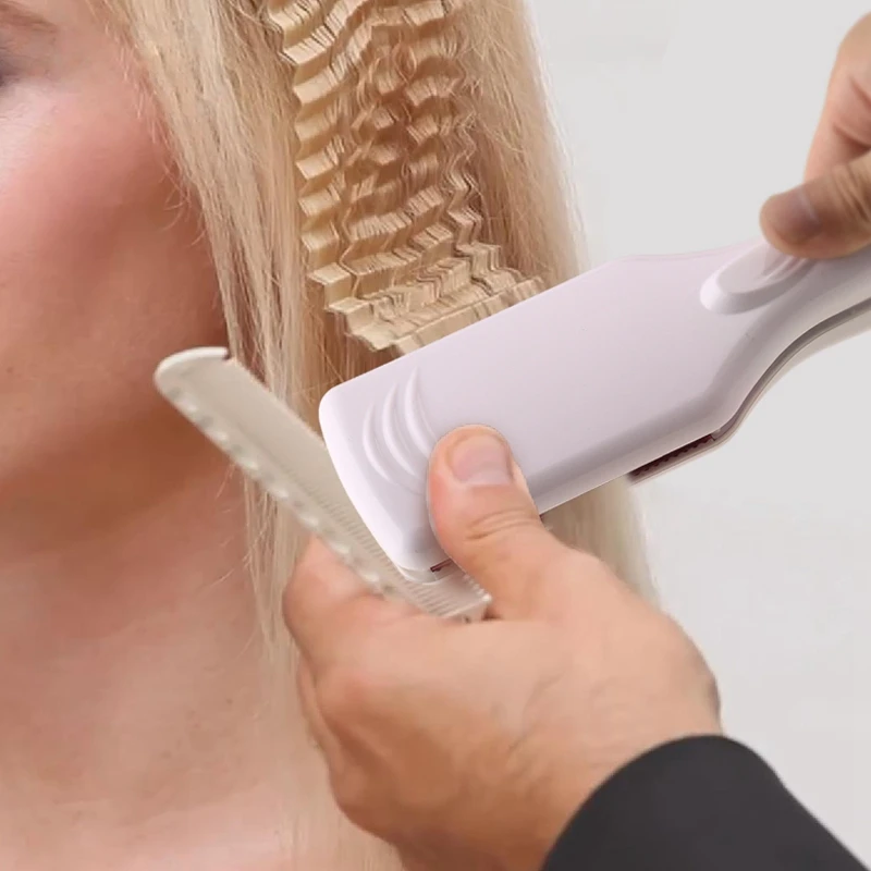 Hair Iron Straightener Perm Corrugated Clip Flat Styling Tool | Красота и здоровье