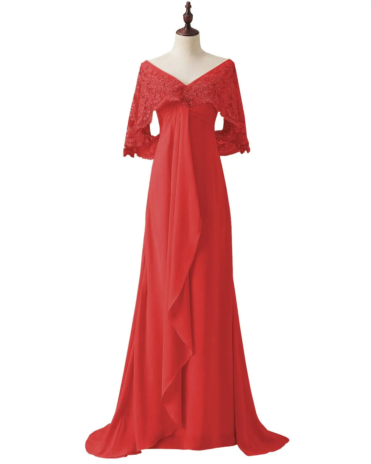 Женское кружевное шифоновое длинное платье для выпускного вечера платья матери