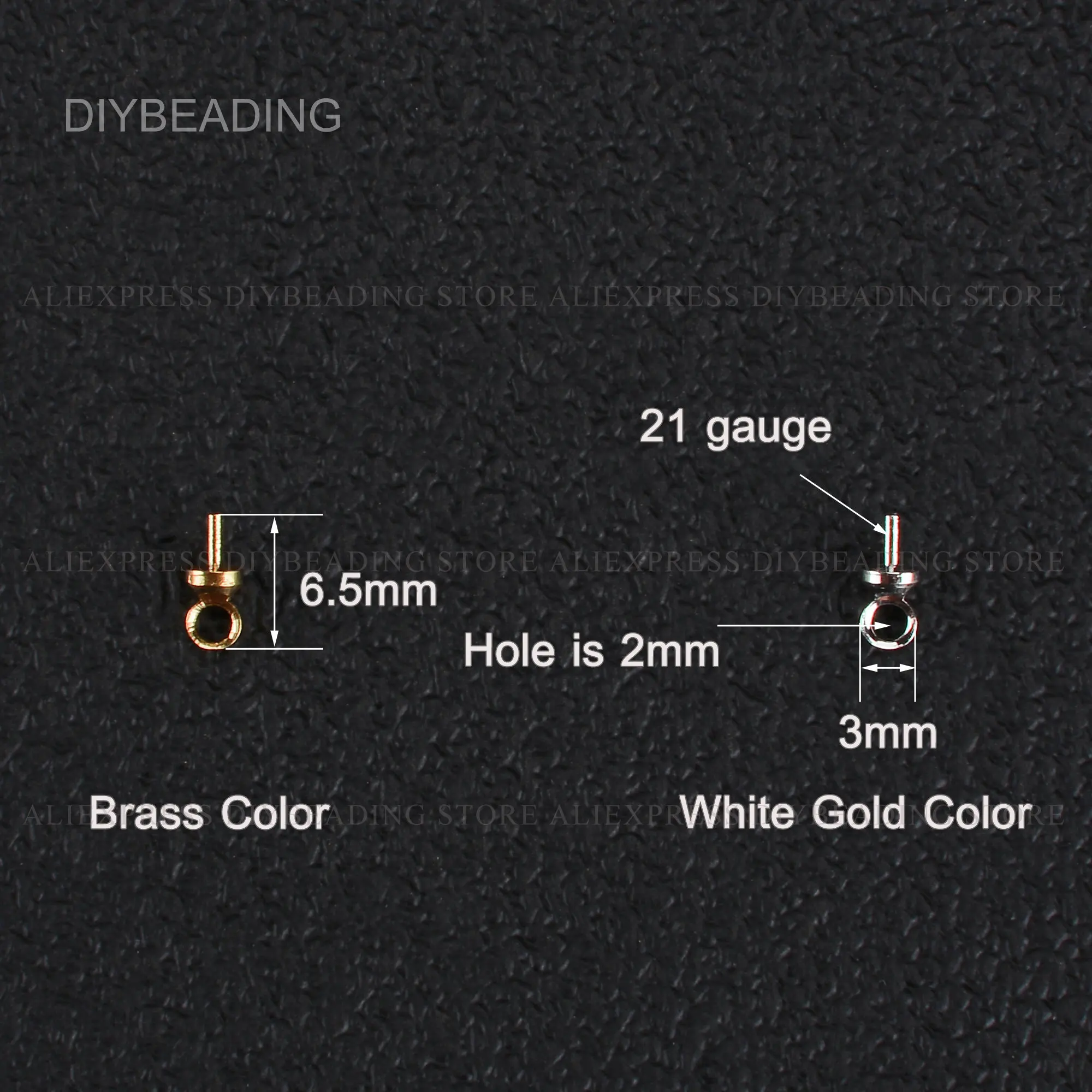 200-1000 шт латунный подвесной соединитель для залога/колпачки бусин Peg