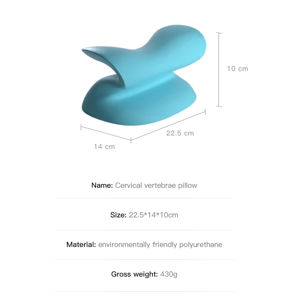 

Neck Stretcher Neck Support Tension Reliever Chiropractic Pillow Cervical Traction Device Neck and Shoulder Relax Pain Relief