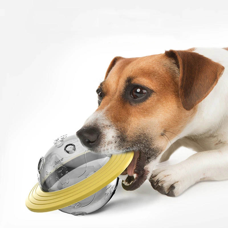 Новый интерактивный Забавный пропущенный мячик для еды ABS снек мяч Кот Щенок