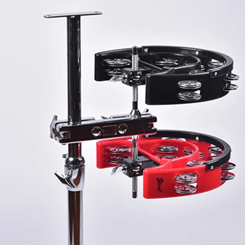 

Double Ring Moon Tambourine Tambourine Jazz Drum Rhythm Tamborine Percussion Instrument Accessories