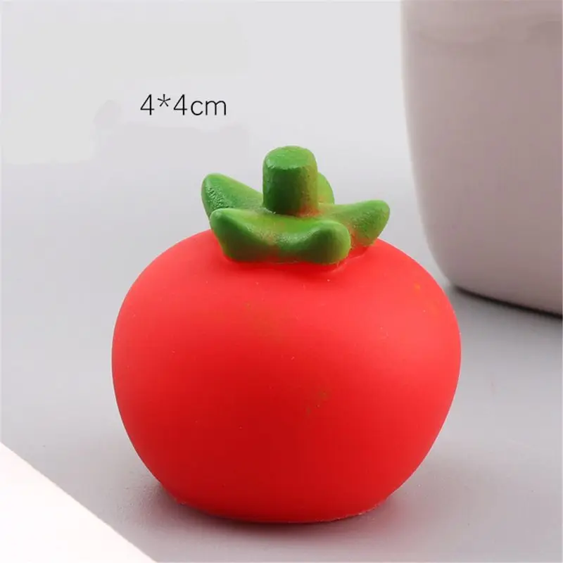 Симпатичный антистрессовый мяч авокадо Сжимаемый звук BiBi мини игрушка для ванны