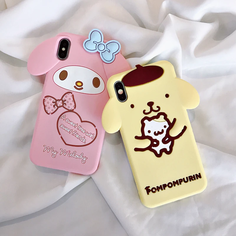Милый мобильный телефон с рисунком собаки и мелодии чехол для iPhone 6 7 8 S Plus X XR XS XSMAX