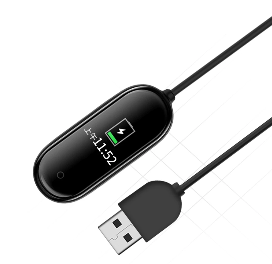 Usb-кабель для зарядки mi Band 4, шнур для зарядного устройства, Сменный Адаптер для Xiao mi Band 4, NFC, линия для зарядки+ браслеты