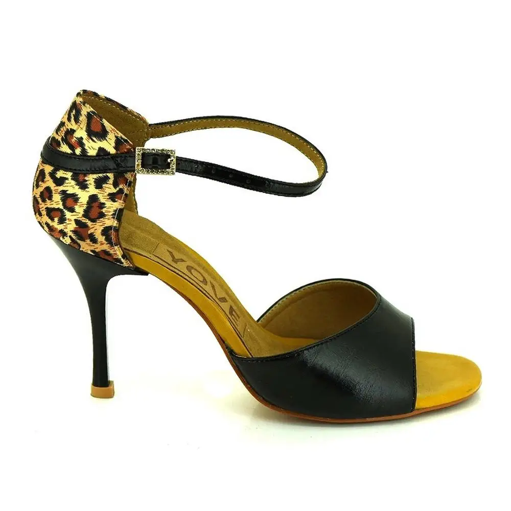 YOVE/Танцевальная обувь для танго женская на тонком высоком каблуке 3 5 дюйма