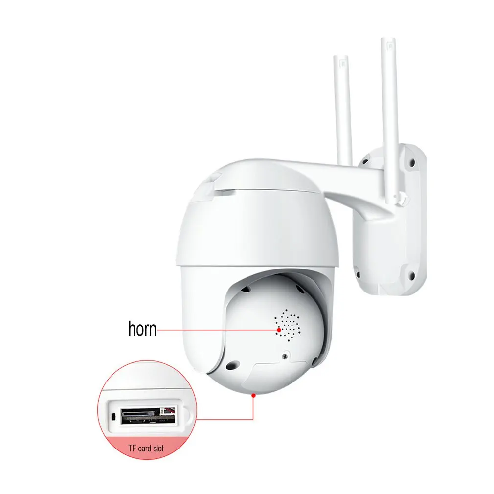 Уличная Ip камера Wifi Cctv Мини Ptz домашней безопасности 360 2mp HD 1080p беспроводная