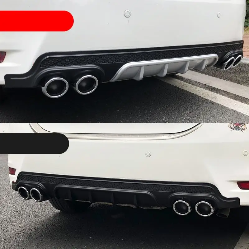 

Parachoques Delantero Aileron Voiture Tuning Coche Spoiler Auto Car Lip Bumper 2014 2015 2016 2017 FOR Toyota Corolla Levin