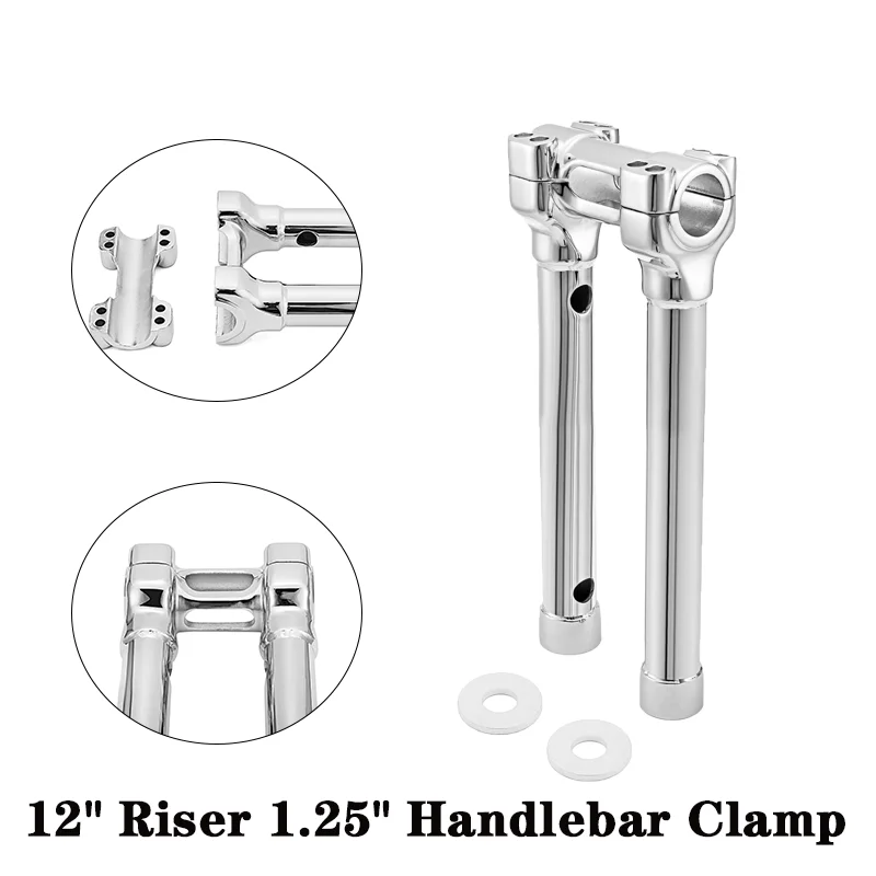 

Зажим на руль для Harley Touring Dyna Softail Sportster, 1,25 дюйма, XL883 и 1200 Fat Bob Road Glide